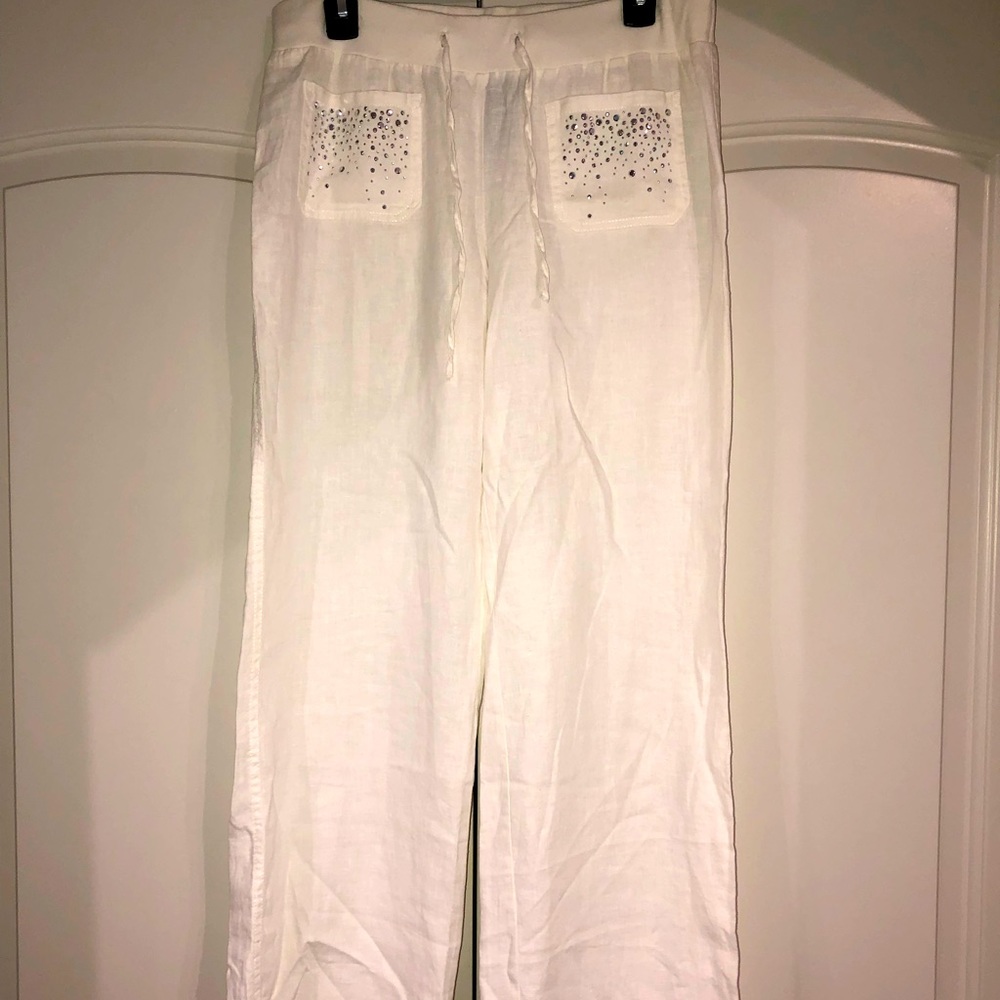 International Inc Lounge Pants - Bling Pockets size 8